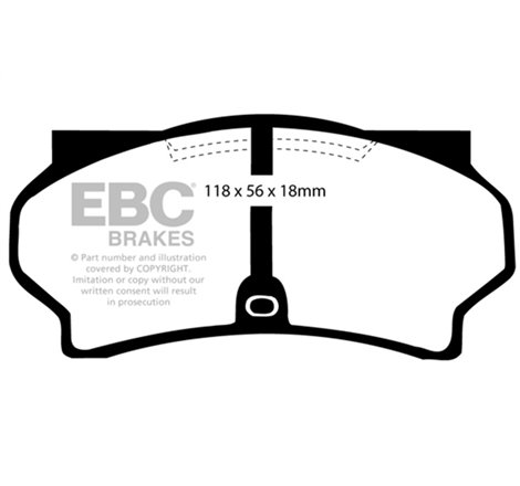 EBC 11-16 BMW Z4 E89 Ultimax Front Brake Pads