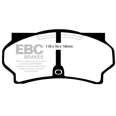 EBC 11-16 BMW Z4 E89 Ultimax Front Brake Pads