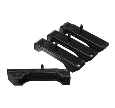 Energy Suspension GM SBC Black Radiator Isolator Pad Set - 3 Row