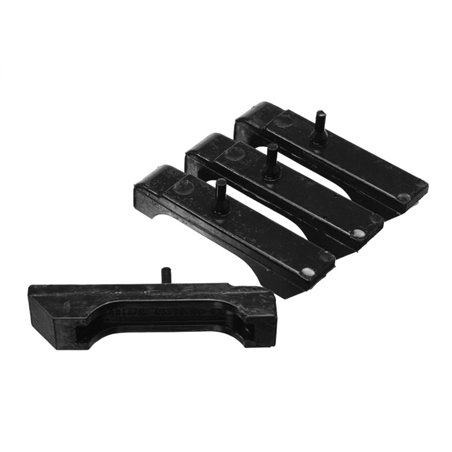 Energy Suspension GM SBC Black Radiator Isolator Pad Set - 3 Row