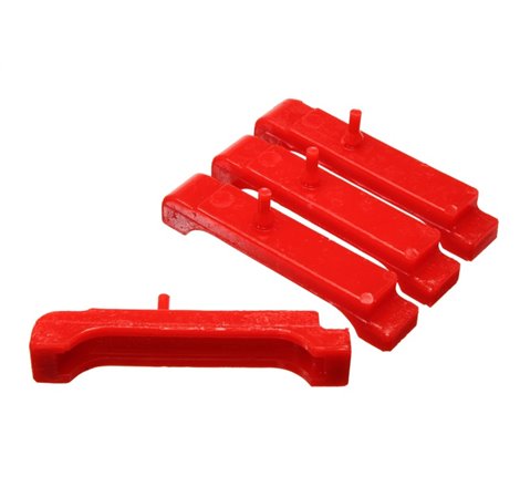 Energy Suspension GM BBC Red Radiator Isolator Pad Set - 4 Row