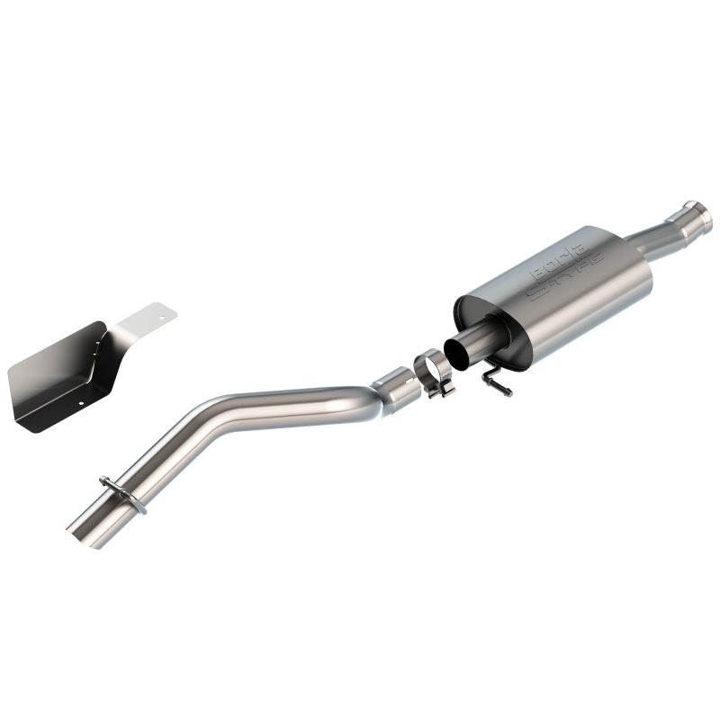 Borla 18-21 Jeep Wrangler JL 2.0L 2DR Climber 2.75in Turn Down Tip S-Type Cat-Back Exhaust