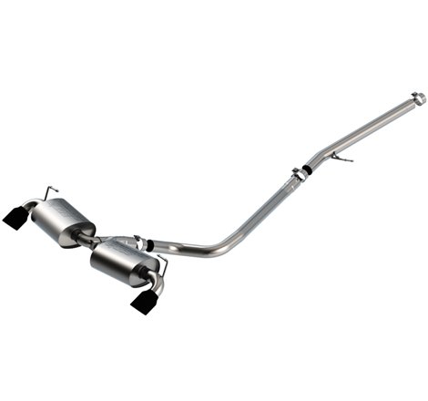 Borla 2021 Ford Bronco Sport 2.0L 2.5in / 2.25in S-Type Cat-Back Exhaust - Ceramic Black Tip