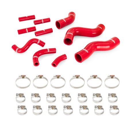 Mishimoto 92-97 Land Cruiser Silicone Radiator & Heater Hose - Red