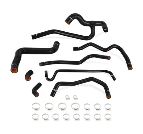 Mishimoto 05-10 Mustang V6 Silicone Radiator & Heater Hose Kit - Black