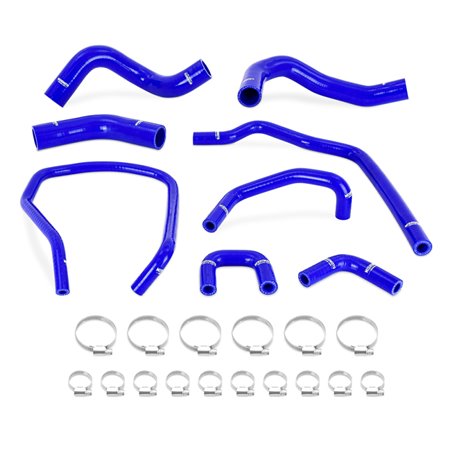 Mishimoto 04-10 Infiniti QX56 / 04-14 Titan Silicone Coolant Hose Kit - Blue