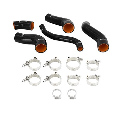 Mishimoto 13-17 Hyundai Veloster Turbo Silicone Intercooler Hose Kit - Black