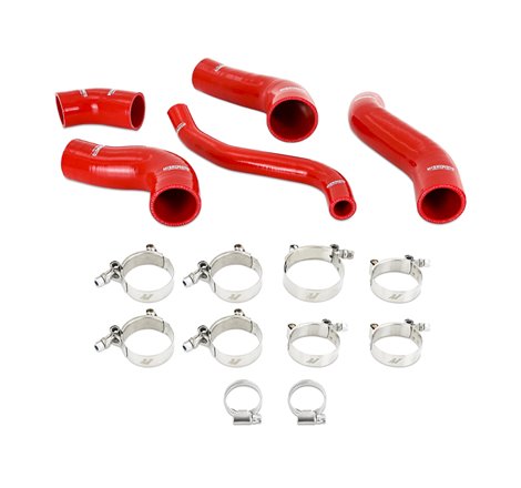 Mishimoto 13-17 Hyundai Veloster Turbo Silicone Intercooler Hose Kit - Red