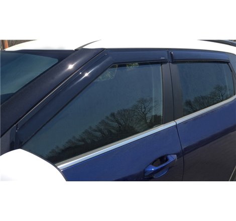 AVS 21-22 Kia Seltos Ventvisor Outside Mount Window Deflectors 4pc - Smoke