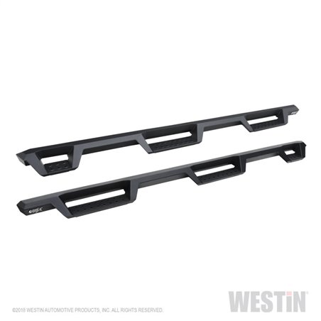 Westin 19-21 RAM 1500 QC 6.5ft bed (Excludes Classic) HDX Drop W2W Nerf Step Bars - Textured Black