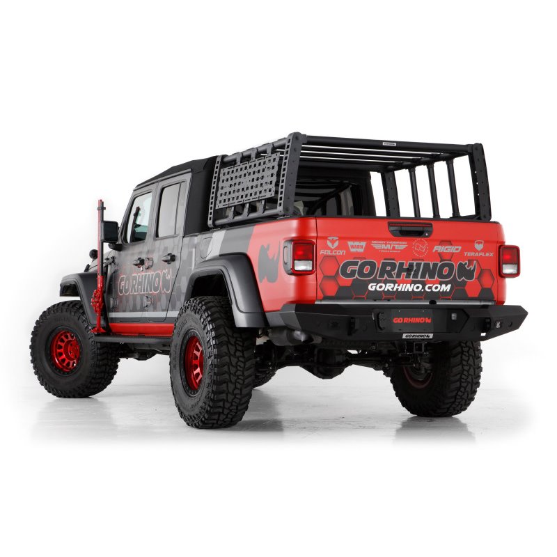 Go Rhino 19-21 Jeep Gladiator XRS Overland Xtreme Rack - Box 1 (Req. gor5950000T-02)