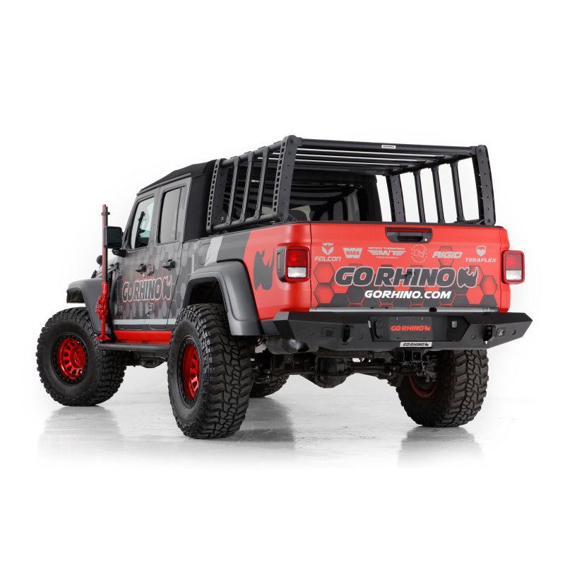 Go Rhino 19-21 Jeep Gladiator XRS Overland Xtreme Rack - Box 2 (Req. gor5950000T-01)