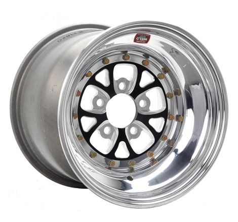 Weld V-Series 15x10 / 5x4.5 BP / 4in. BS Black Wheel