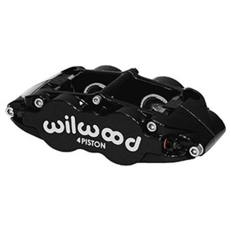 Wilwood Caliper-Narrow Superlite 4R - Black 1.12/1.12in Pistons 1.10in Disc