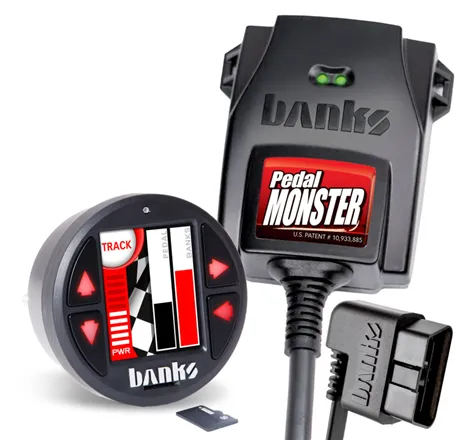 Banks Power Pedal Monster Throttle Sensitivity Booster w/ iDash Datamonster - 07.5-19 GM 2500/3500