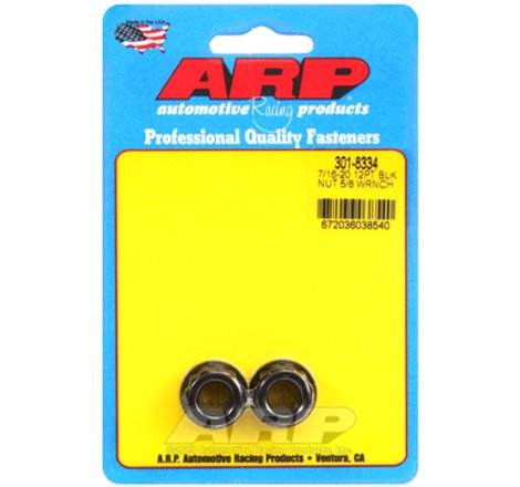 ARP 7/16in-20 5/8 Socket 12pt Nut Kit