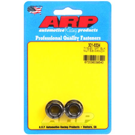 ARP 7/16in-20 5/8 Socket 12pt Nut Kit