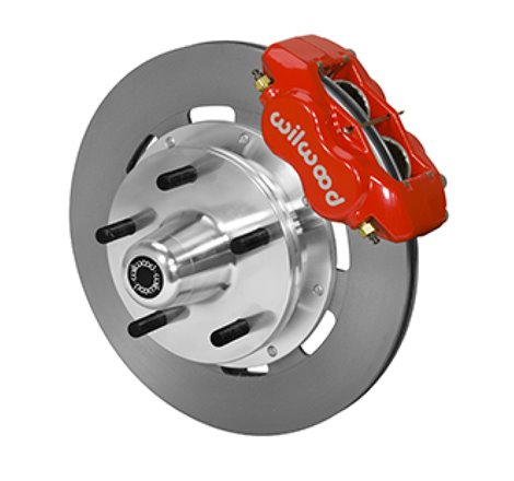 Wilwood Forged Dynalite Front Kit 19.00in Plain Rotor RedWWE ProSpindle (5x5.00in Hub)