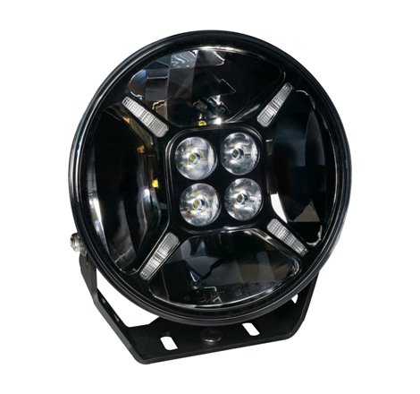 Oracle Multifunction 120w LED Spotlight (Round Post Mount)