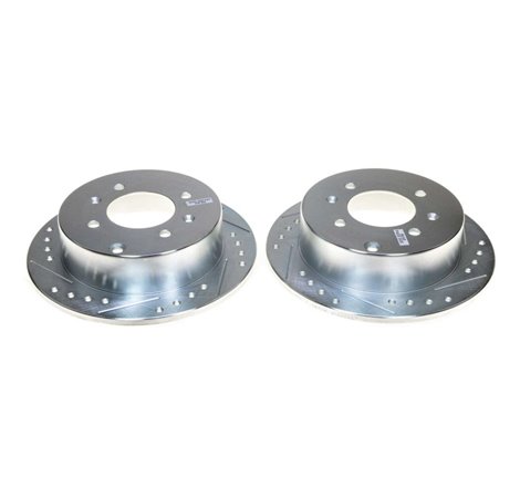 Power Stop 01-05 Kia Optima Rear Evolution Drilled & Slotted Rotor - Pair