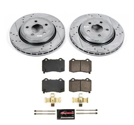 Power Stop 18-21 Jeep Grand Cherokee Rear Z23 Evolution Brake Kit