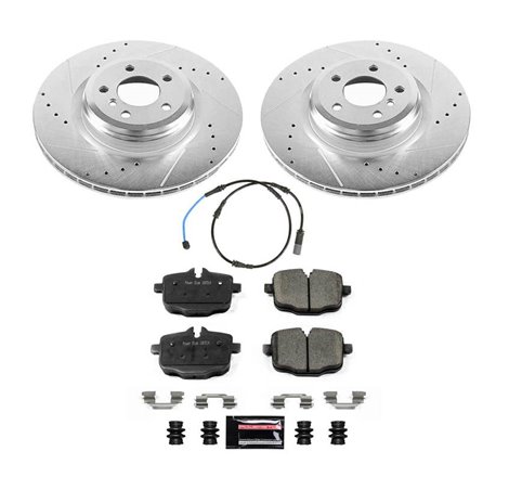 Power Stop 16-19 BMW Alpina B6 xDrive Gran Coupe Rear Z23 Evolution Brake Kit