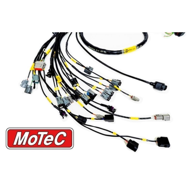 Rywire Honda K-Series (w/Motec M130 ECU) Eng Harness w/OBD2 Alt/EV14 Inj/AEM IAT & MAP (Adapter Req)