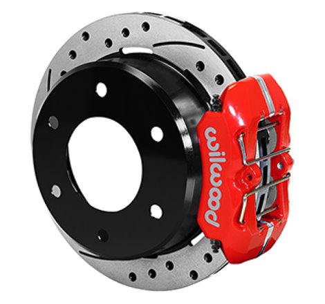 Wilwood 63-87 C10/C15 DynaPro FDPLP Red Calipers 11in x .81in D/S  Rotors 6-Lug Rear Disc Brake Kit