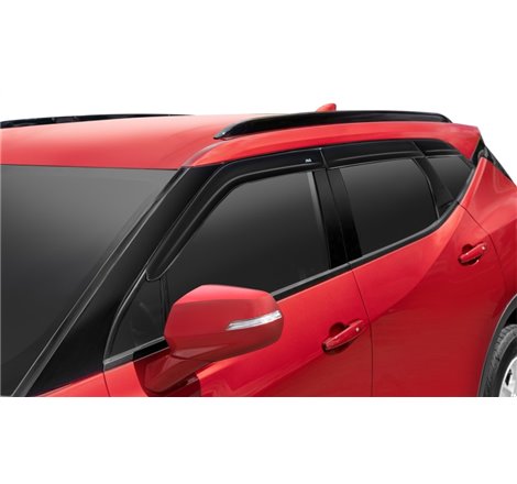 AVS 18-22 Subaru Crosstrek Ventvisor Low Profile Window Deflectors 4pc - Smoke