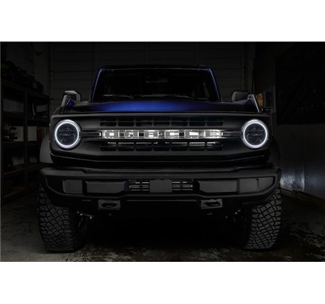 Oracle 2021 Ford Bronco Base Headlight LED Halo Kit - ColorSHIFT - w/ RF Controller