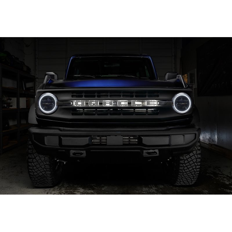 Oracle 2021 Ford Bronco Base Headlight LED Halo Kit - ColorSHIFT - w/ RF Controller