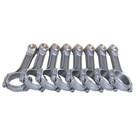 Eagle Chevrolet Small Block 5140 I-Beam Connecting Rod 6.250in w/ 3/8in ARP 8740 (Set of 8)