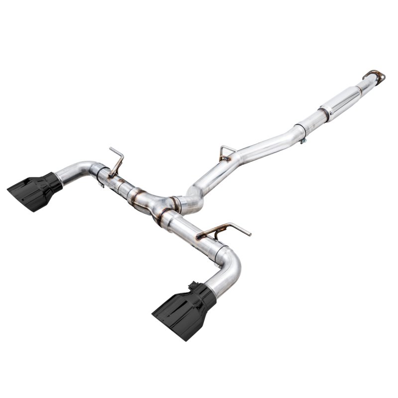 AWE Subaru BRZ / Toyota GR86 / Toyota 86 Track Edition Cat-Back Exhaust- Diamond Black Tips