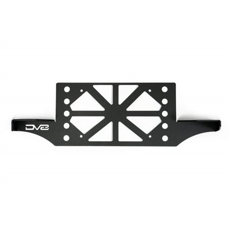 DV8 Offroad Universal License Plate Mount w/ Pod Light Mounts