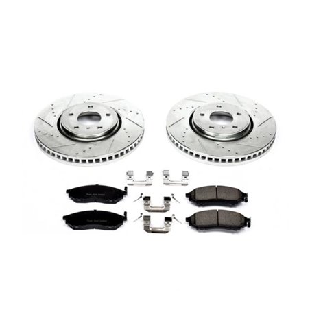 Power Stop 05-12 Infiniti FX35 Front Z23 Evolution Brake Kit