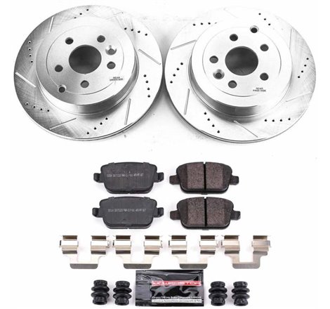 Power Stop 08-12 Land Rover LR2 Rear Z23 Evolution Brake Kit