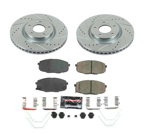 Power Stop 19-21 Hyundai Nexo Front Z23 Evolution Brake Kit