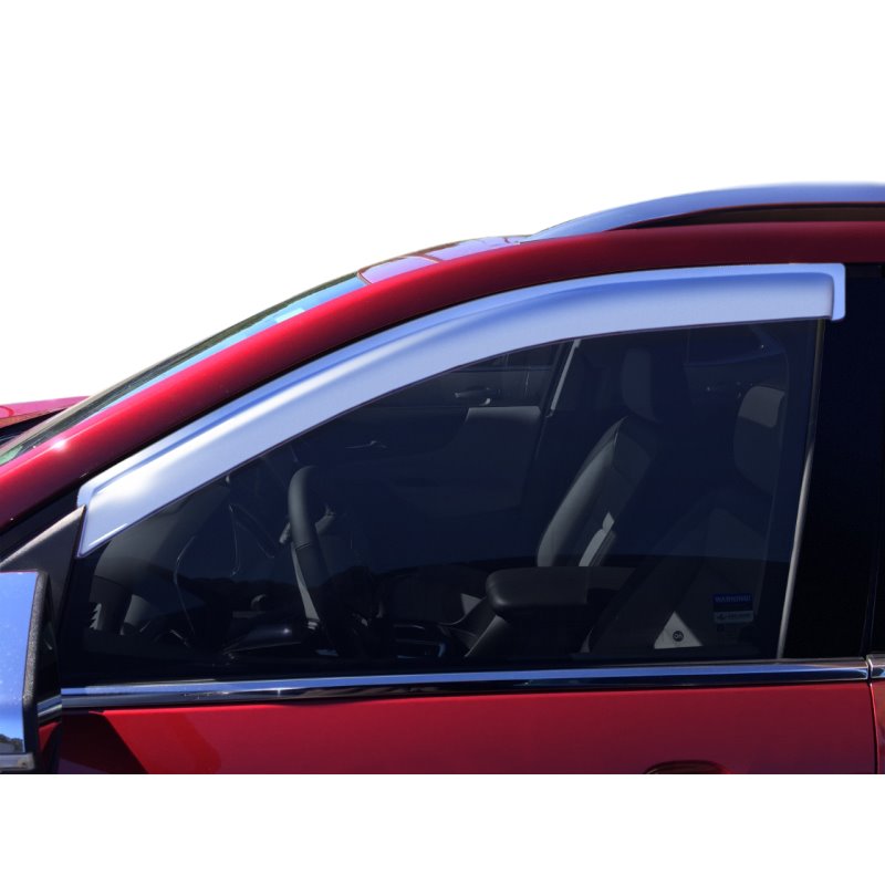 AVS 18-22 Chevrolet Equinox Ventvisor Window Deflectors 4pc - Chrome