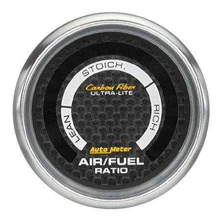 Autometer Carbon Fiber 52mm Electronic Air Fuel Gauge