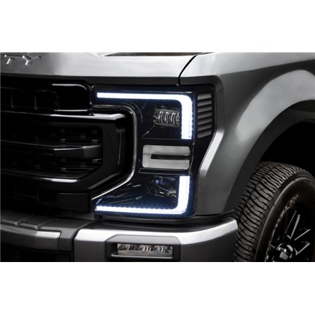 Oracle 20-22 Ford F-250/350 Super Duty Dynamic ColorSHIFT Headlight DRL Upgrade Kit w/Switchback