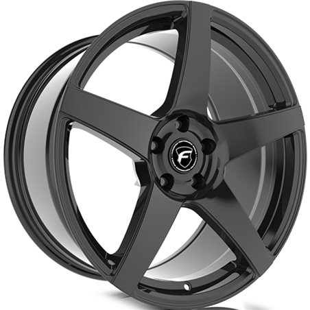 Forgestar CF5 18x9 / 5x114.3 BP / ET35 / 6.5in BS Gloss Black Wheel