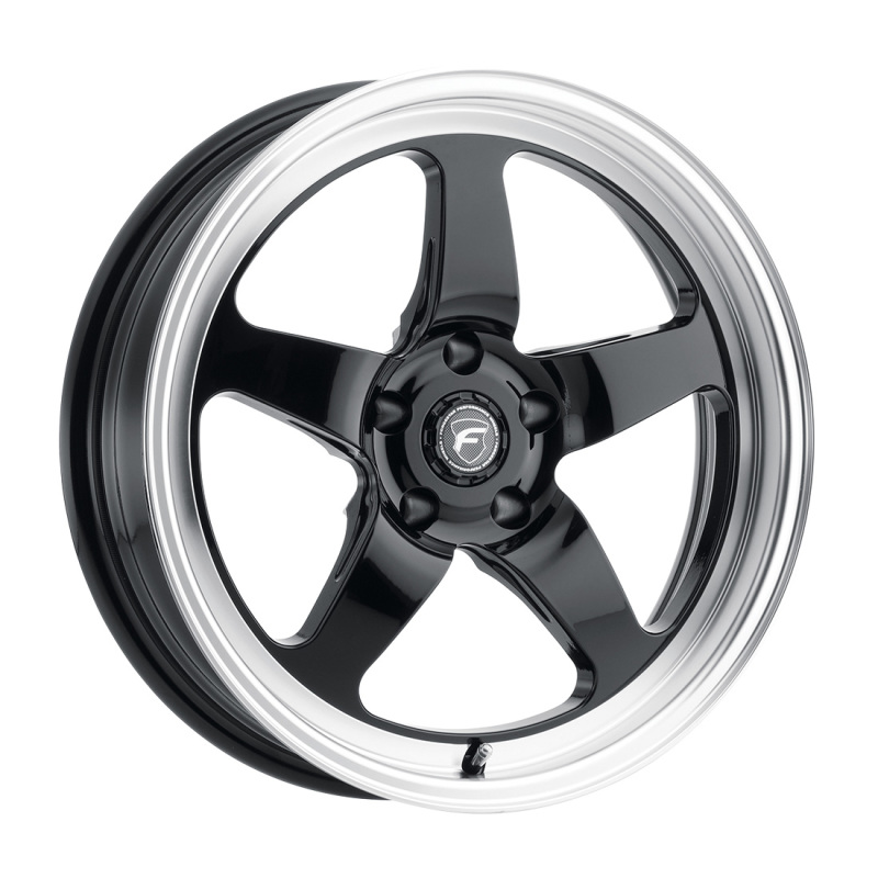 Forgestar D5 18x10.5 / 5x120.65 BP / ET65 / 8.3in BS Gloss Black Wheel