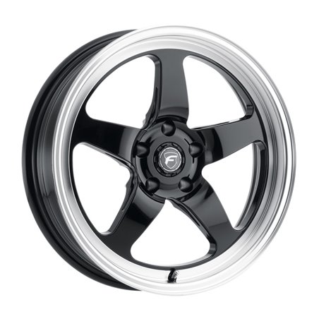 Forgestar D5 17x11 / 5x120.65 BP / ET43 / 7.8in BS Gloss Black Wheel