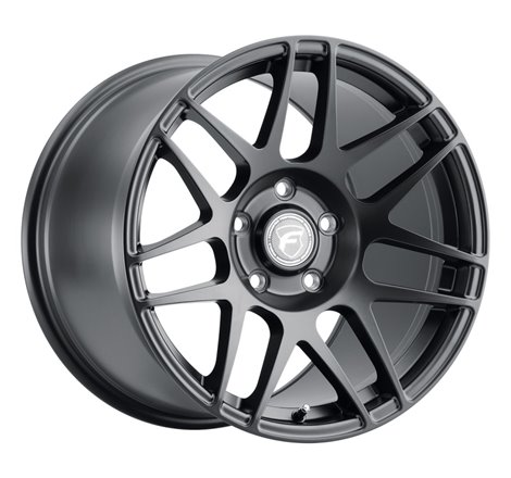 Forgestar F14 15x10 / 5x120.65 BP / ET50 / 7.5in BS Satin Black Wheel