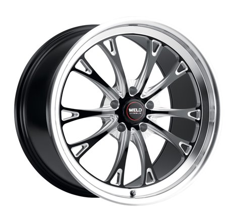 Weld S113 20X11 Belmont 5X120 ET40 BS7.6 Gloss Black MIL Dia 72.56