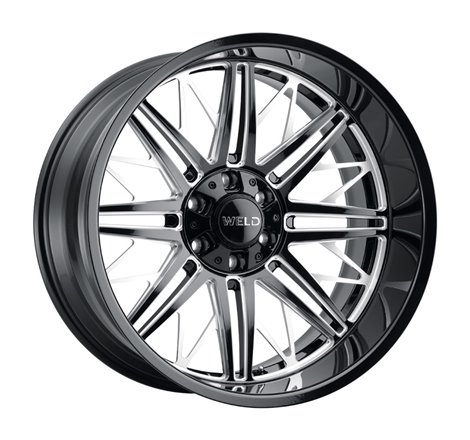 Weld Off-Road W145 22X12 Cascade 6X135 6X139.7 ET-44 BS4.75 Gloss Black MIL 106.1