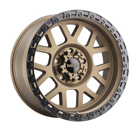 Weld Off-Road W115 17X10 Cinch 6X135 6X139.7 ET-25 BS4.50 Satin Bronze / Satin Black 106.1