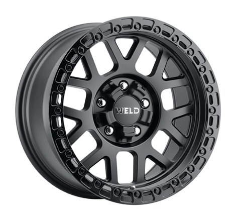 Weld Off-Road W104 17X10 Cinch 6X135 6X139.7 ET-25 BS4.50 Satin Black / Gloss Black 106.1