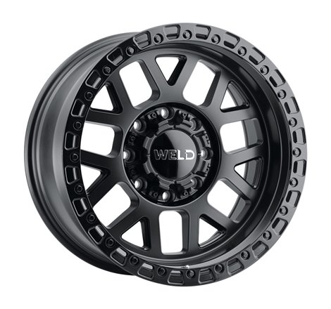 Weld Off-Road W104 20X9 Cinch 6X135 6X139.7 ET00 BS5.00 Satin Black / Gloss Black 106.1