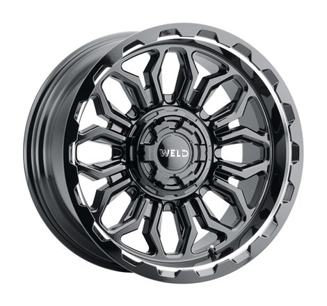 Weld Off-Road W139 20X9 Flare 6X135 6X139.7 ET00 BS5.00 Gloss Black MIL 106.1